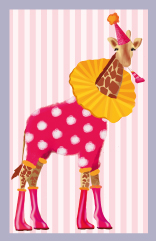 Minicard - Toni Starck - Crazy Giraffe