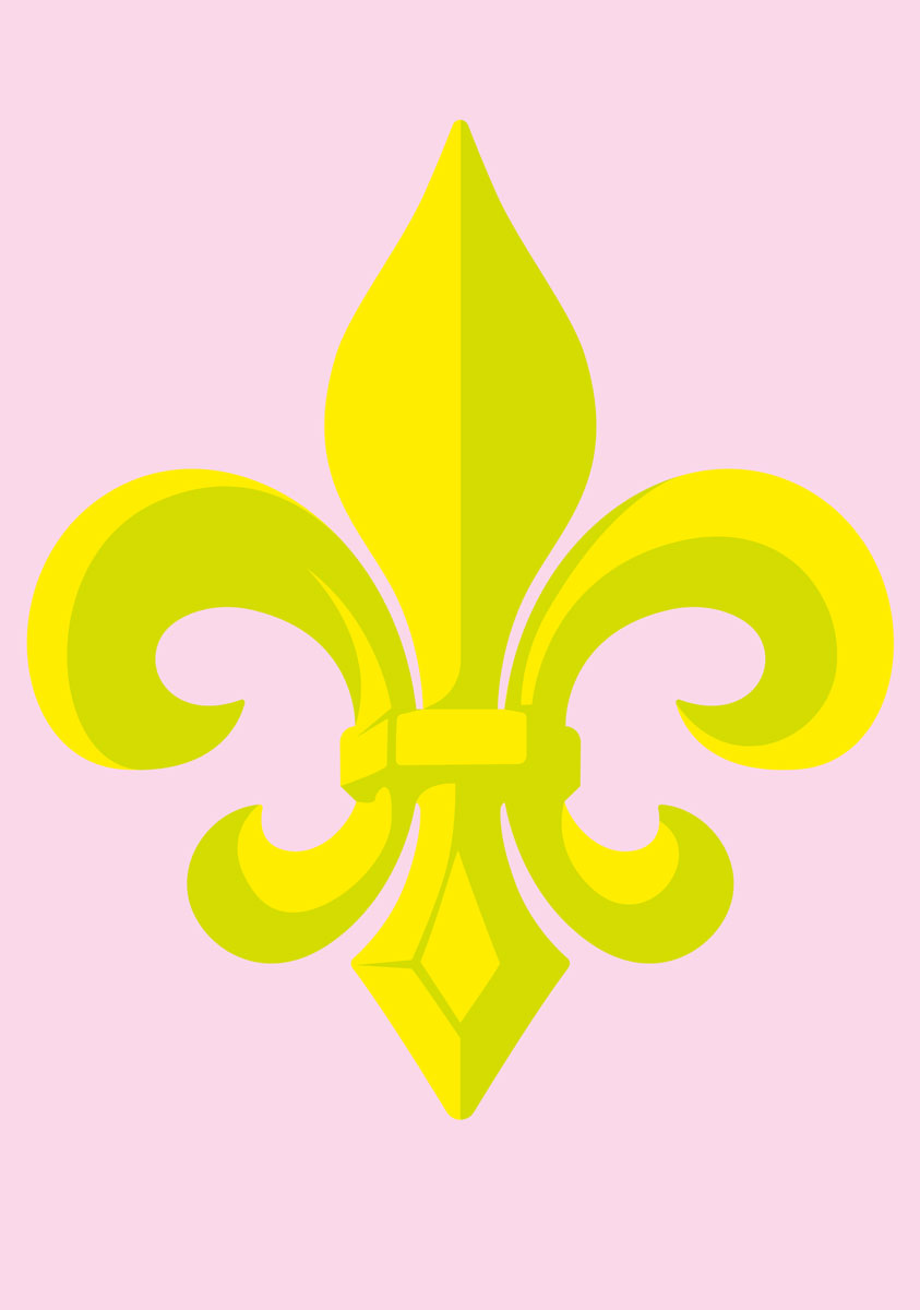 Postkarte - Design Classics- Lilie Postkarte - Design Classics- Lilie