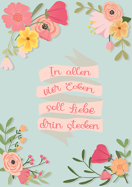 *PK - Toni Starck - Vier Blumenecken