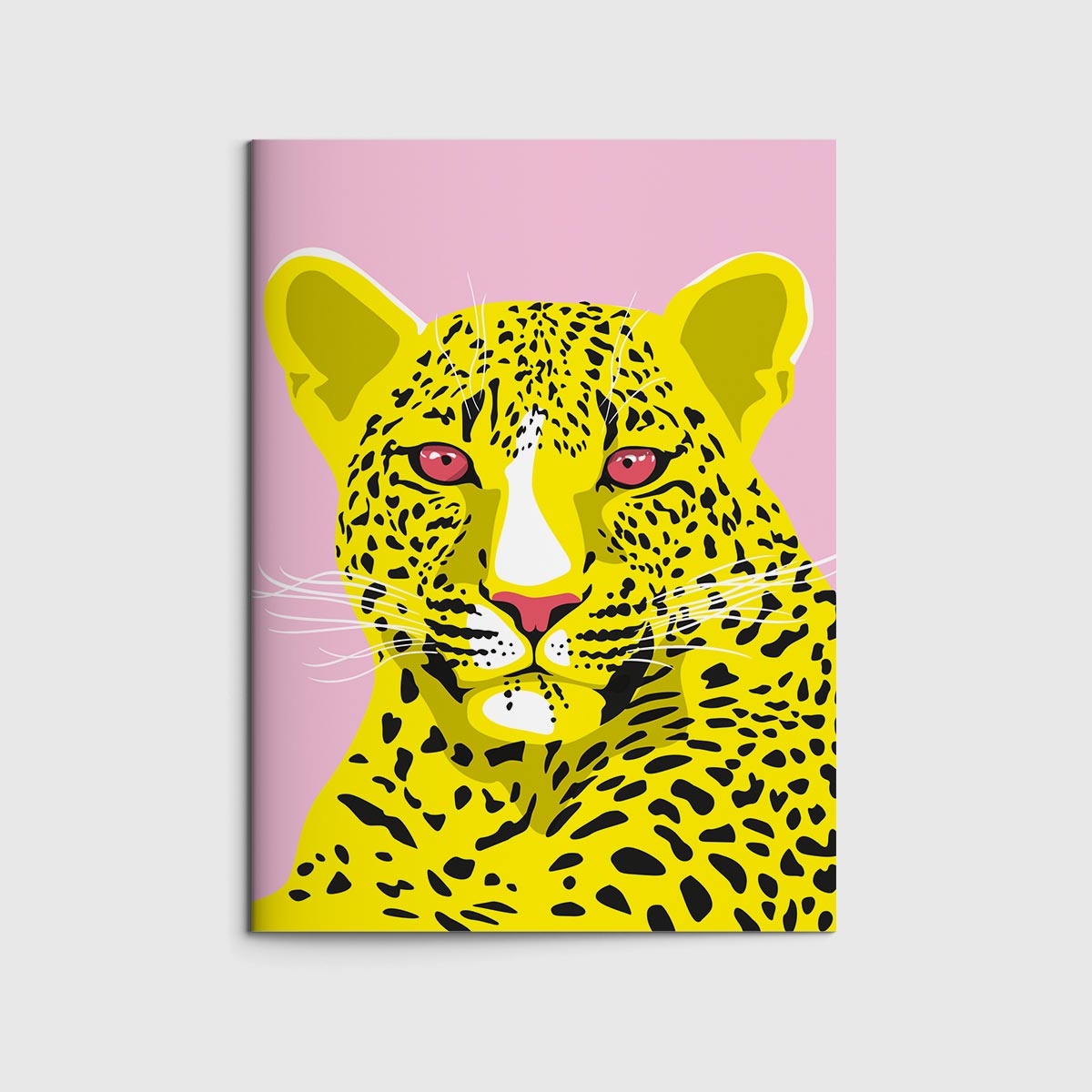 Notizheft A6 - neonstyle - Leopard