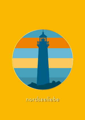 Postkarte - Toni Starck - Nordseeliebe