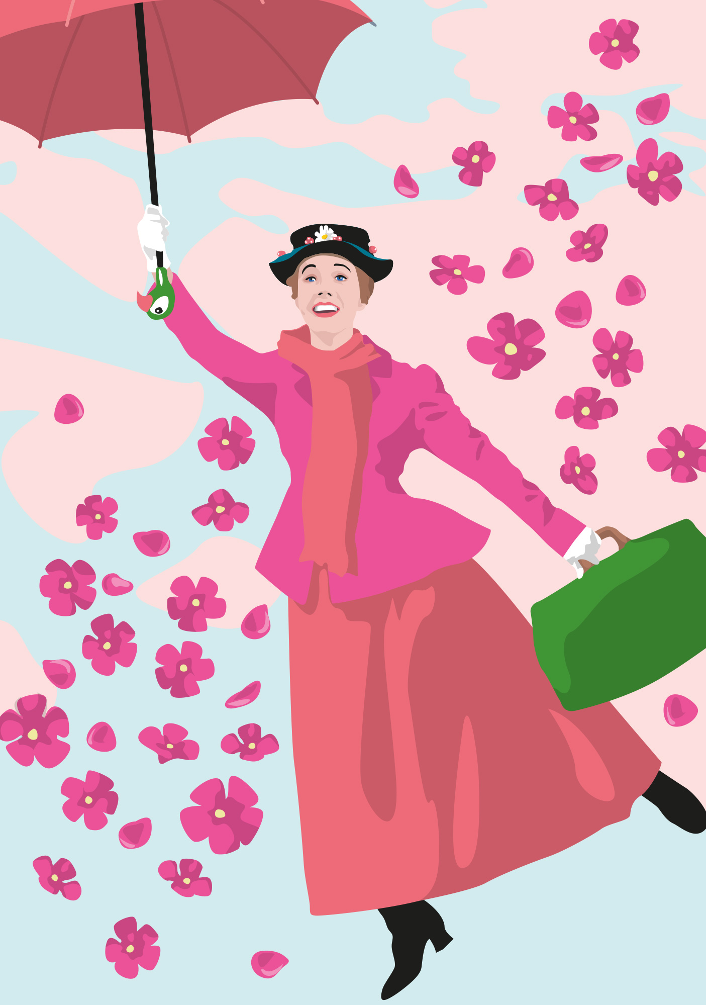 Postkarte - pop art new generation - Magical Nanny Postkarte - pop art new generation - Magical Nanny