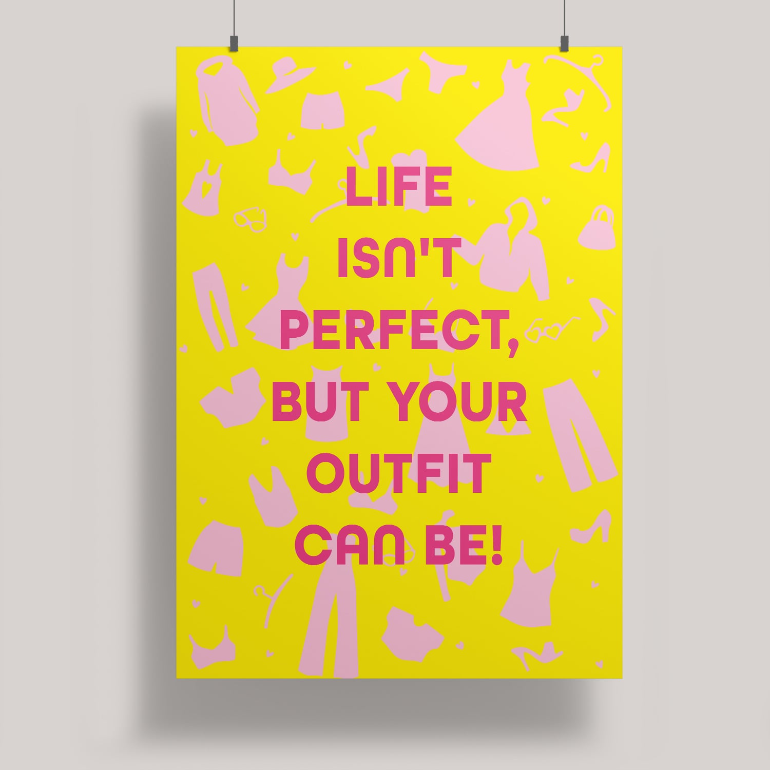 ArtPrint A4 - Modern Art - your outfit