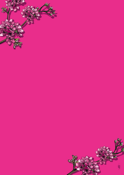 Block A5 - illi - Pink Sakura