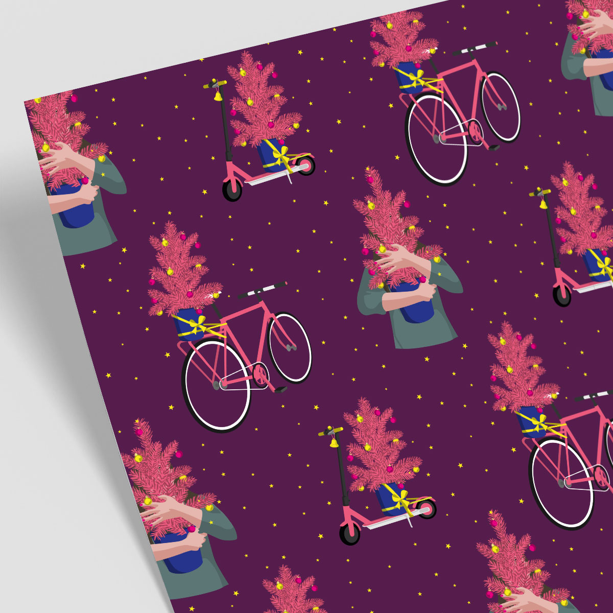 Geschenkpapier - Crossover - Sporty