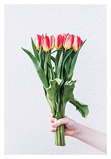 Postkarte - La Card - Bouquet of flowers