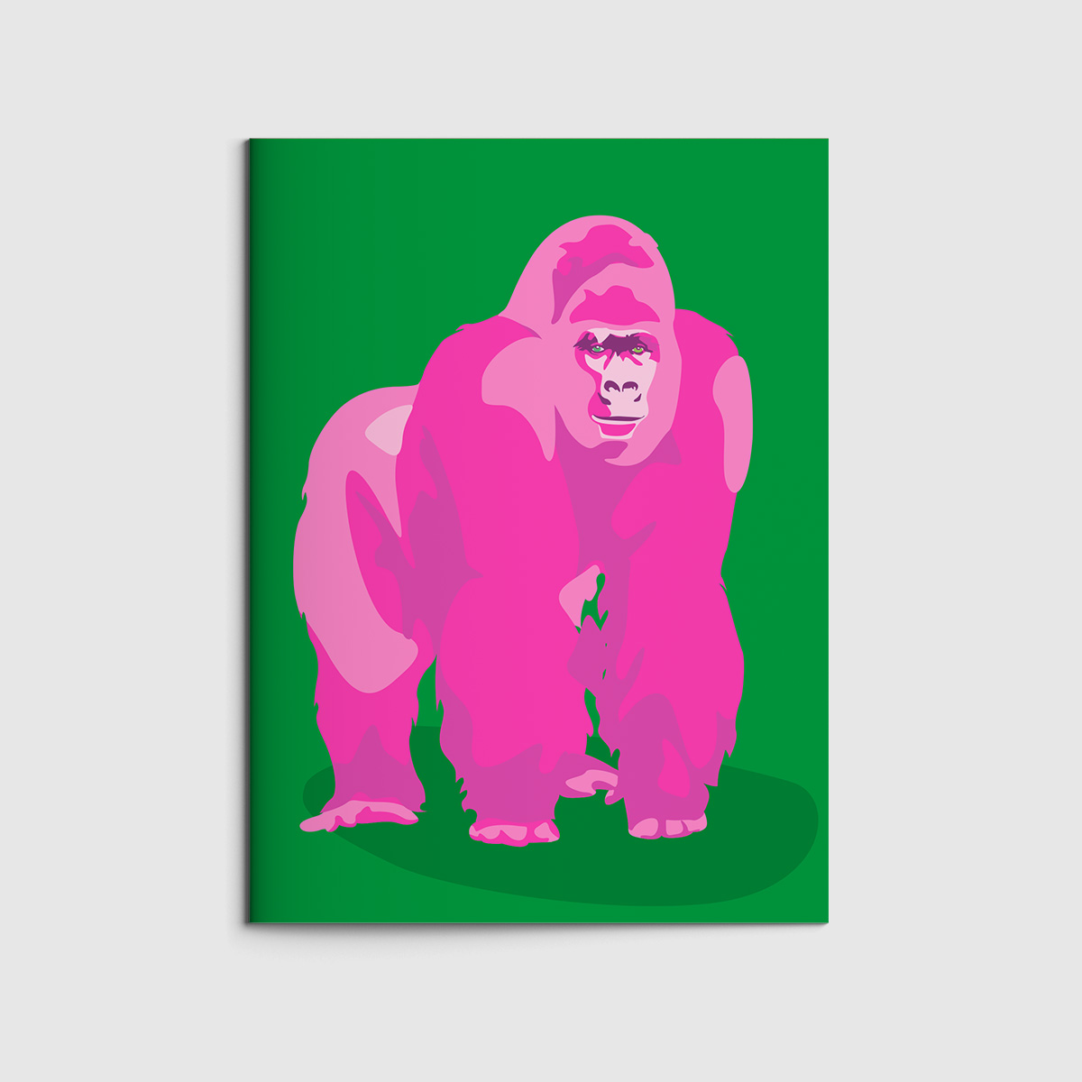 Notizheft A6 - neonstyle - Gorilla Notizheft A6 - neonstyle - Gorilla