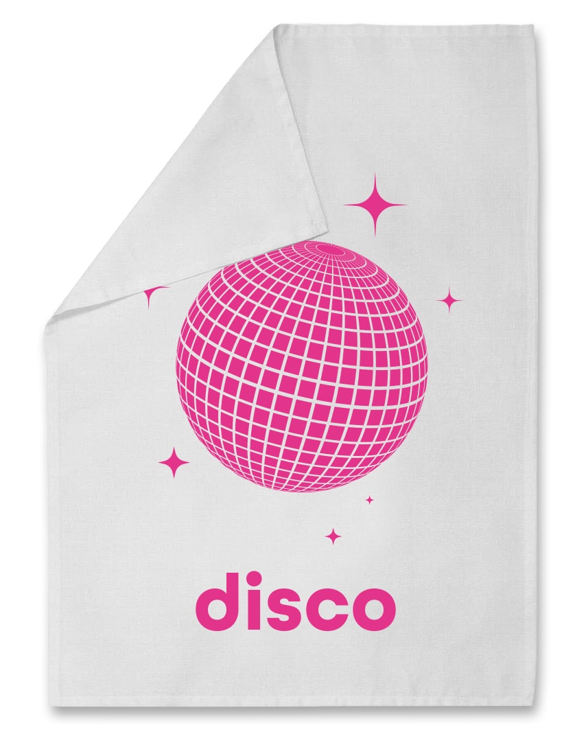 Geschirrtuch - disco