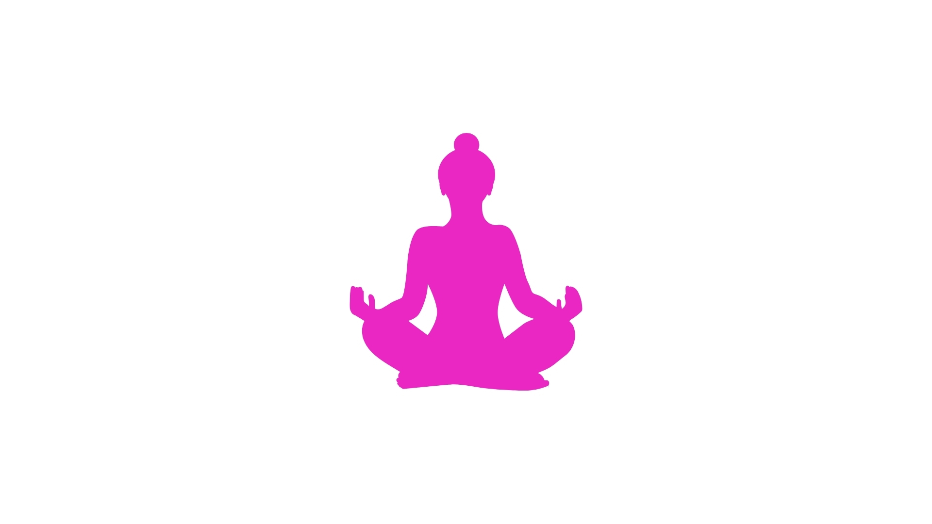 Bügelbild - yoga