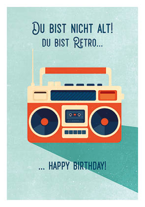 Postkarte - Daria Ivanova - ghettoblaster