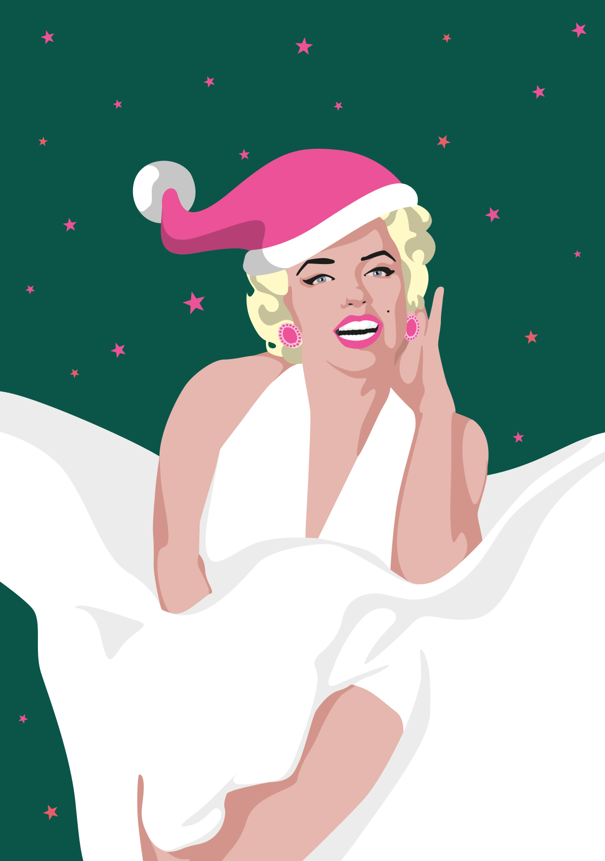 Postkarte - pop art new generation - Sex star