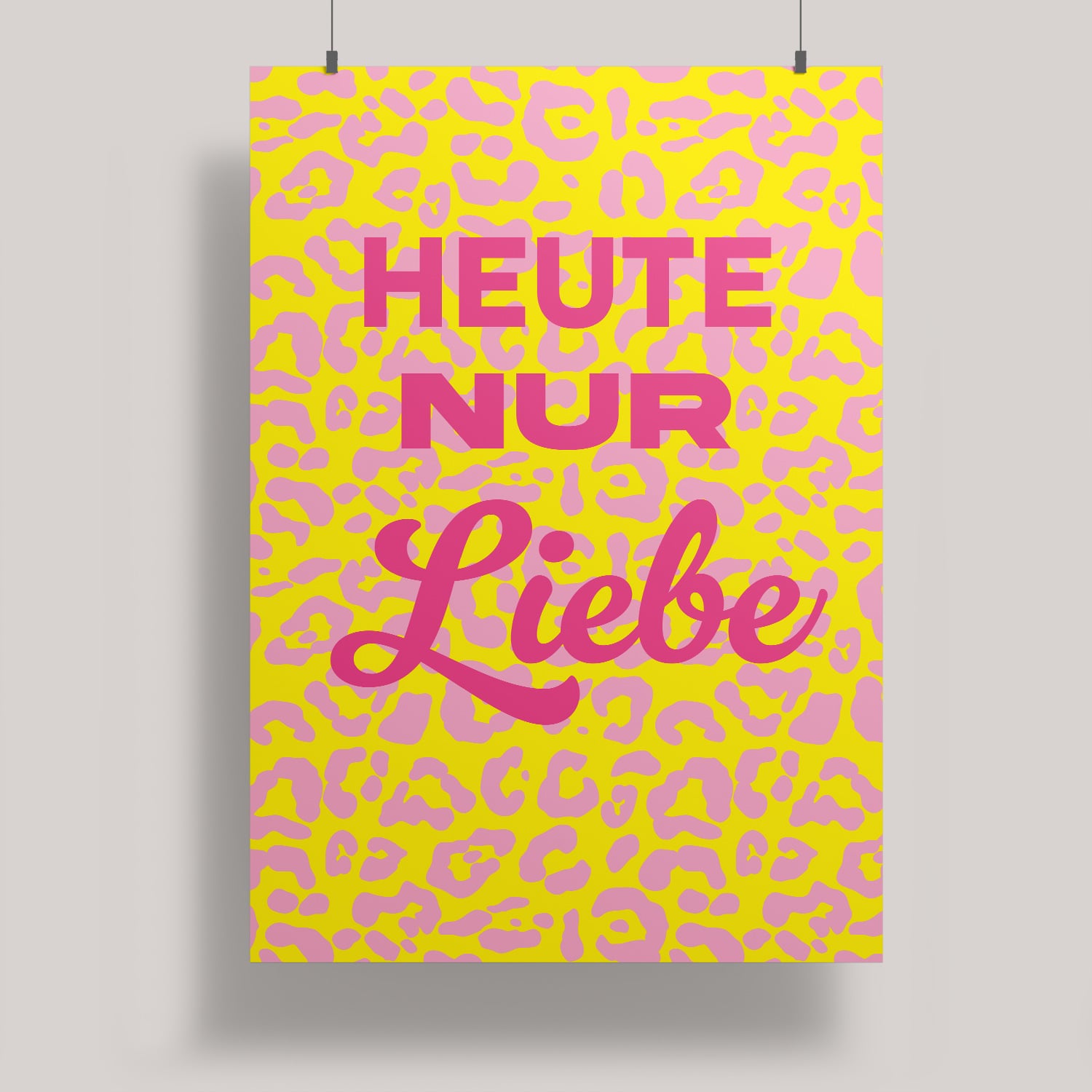 ArtPrint A4 - Modern Art - nur Liebe