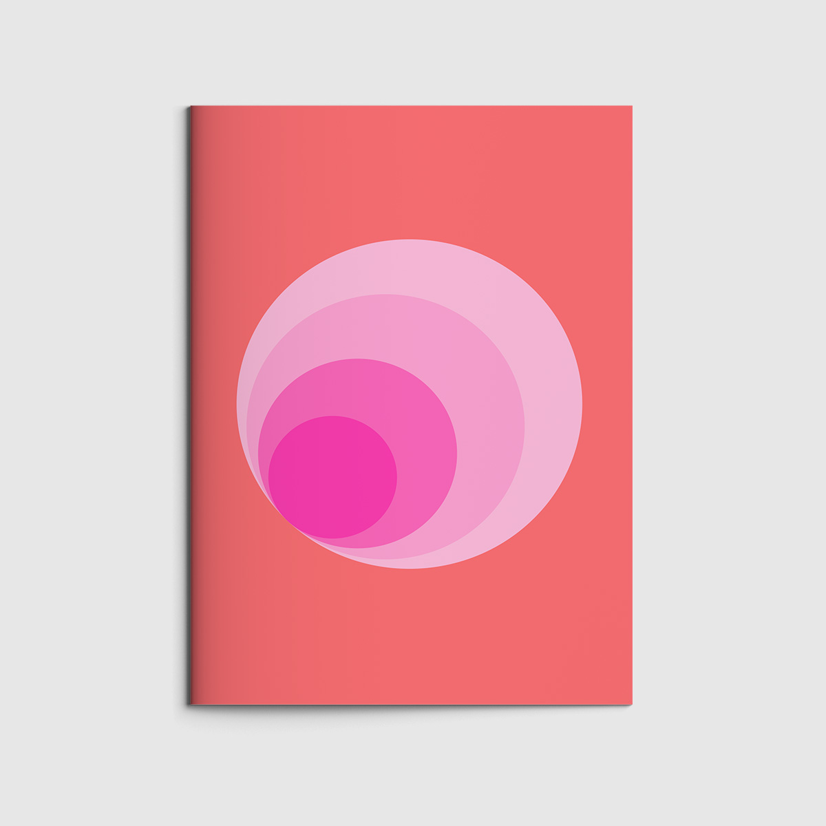 Heft A6 - Museum Art - Pink dot Heft A6 - Museum Art - Pink dot