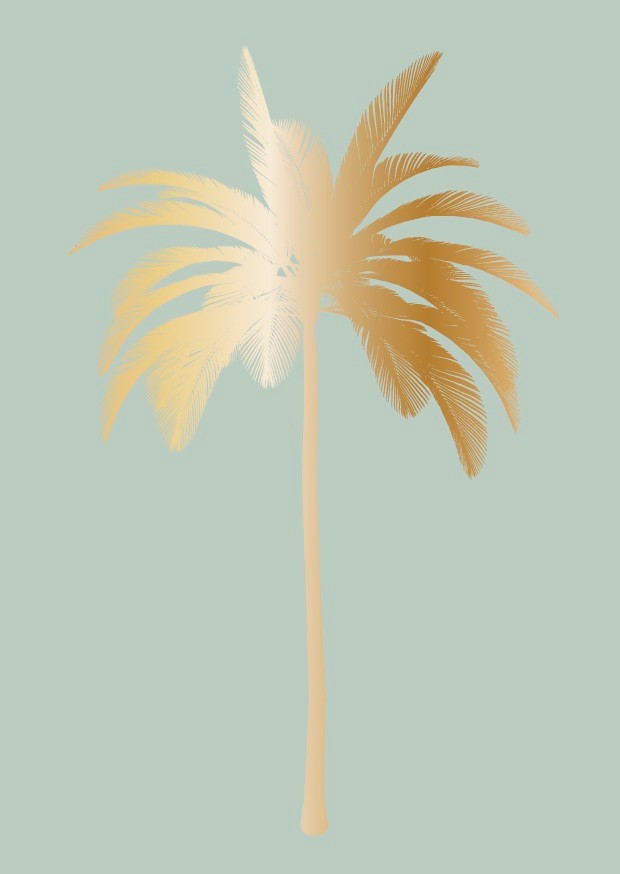 Postkarte - Toni Starck - palm Postkarte - Toni Starck - palm