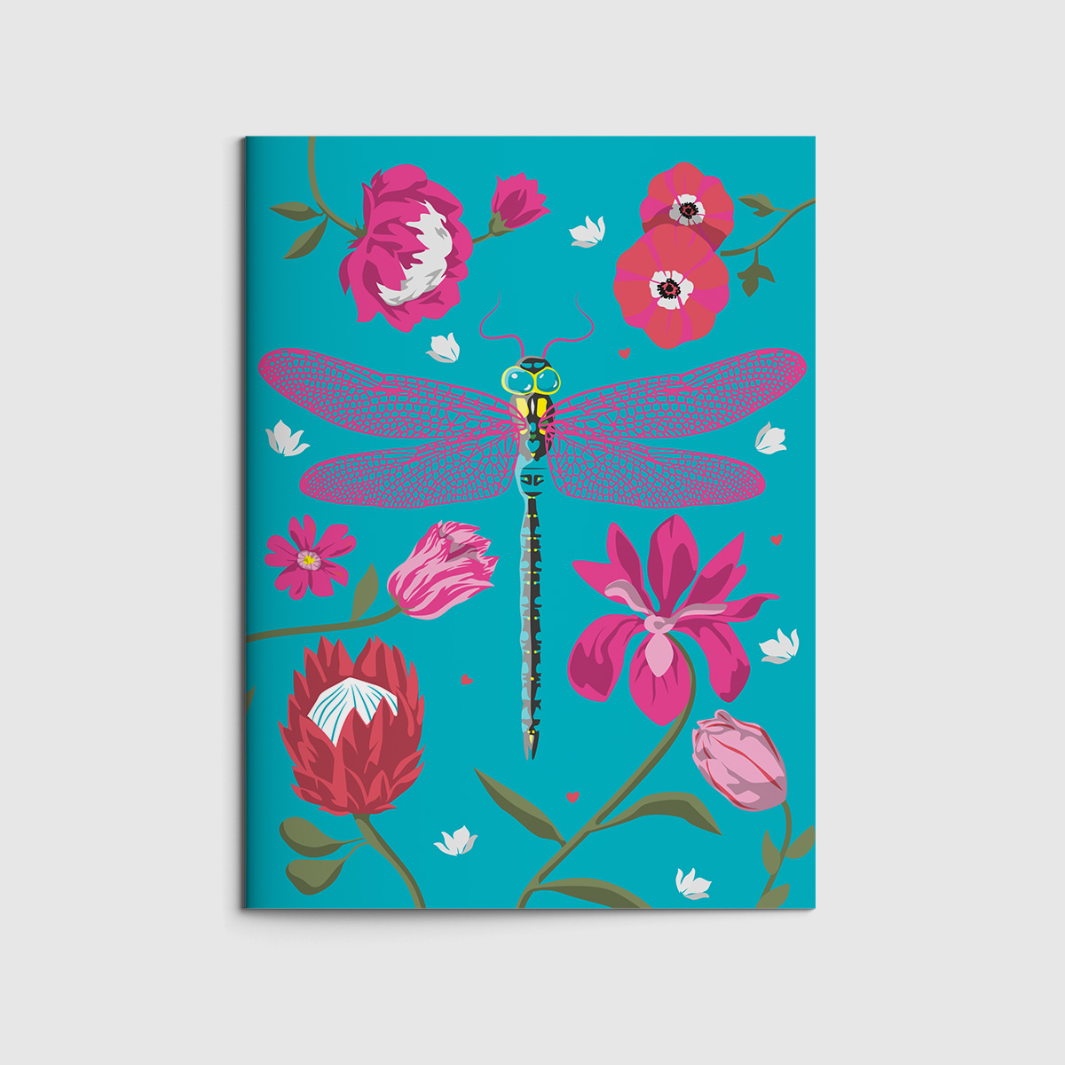 Notizheft A5 - Happiness - Dragon Fly Notizheft A5 - Happiness - Dragon Fly