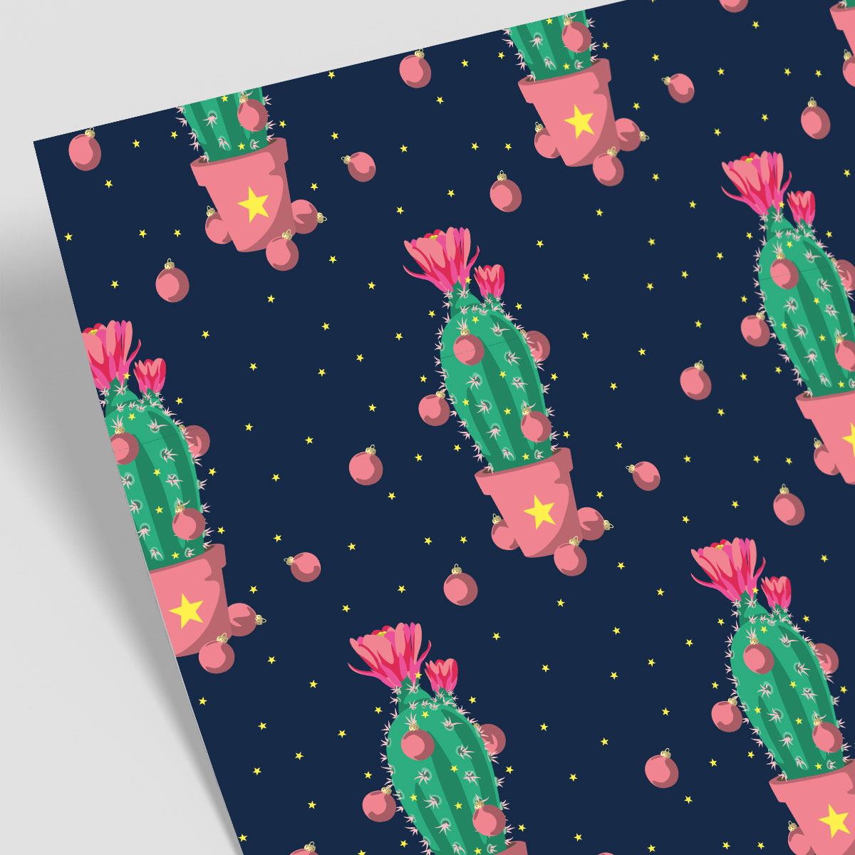 Geschenkpapier - Crossover - Cactus