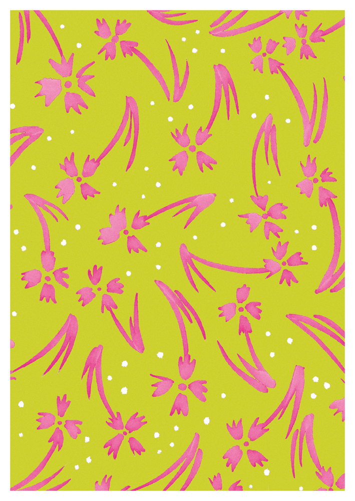 Postkarte - schönegrüsse - Jahreszeiten - Pink Blumen