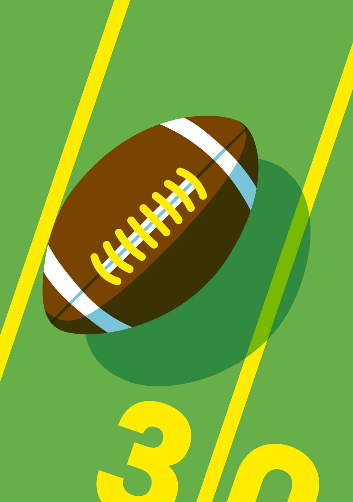 Postkarte - sports - Rugby