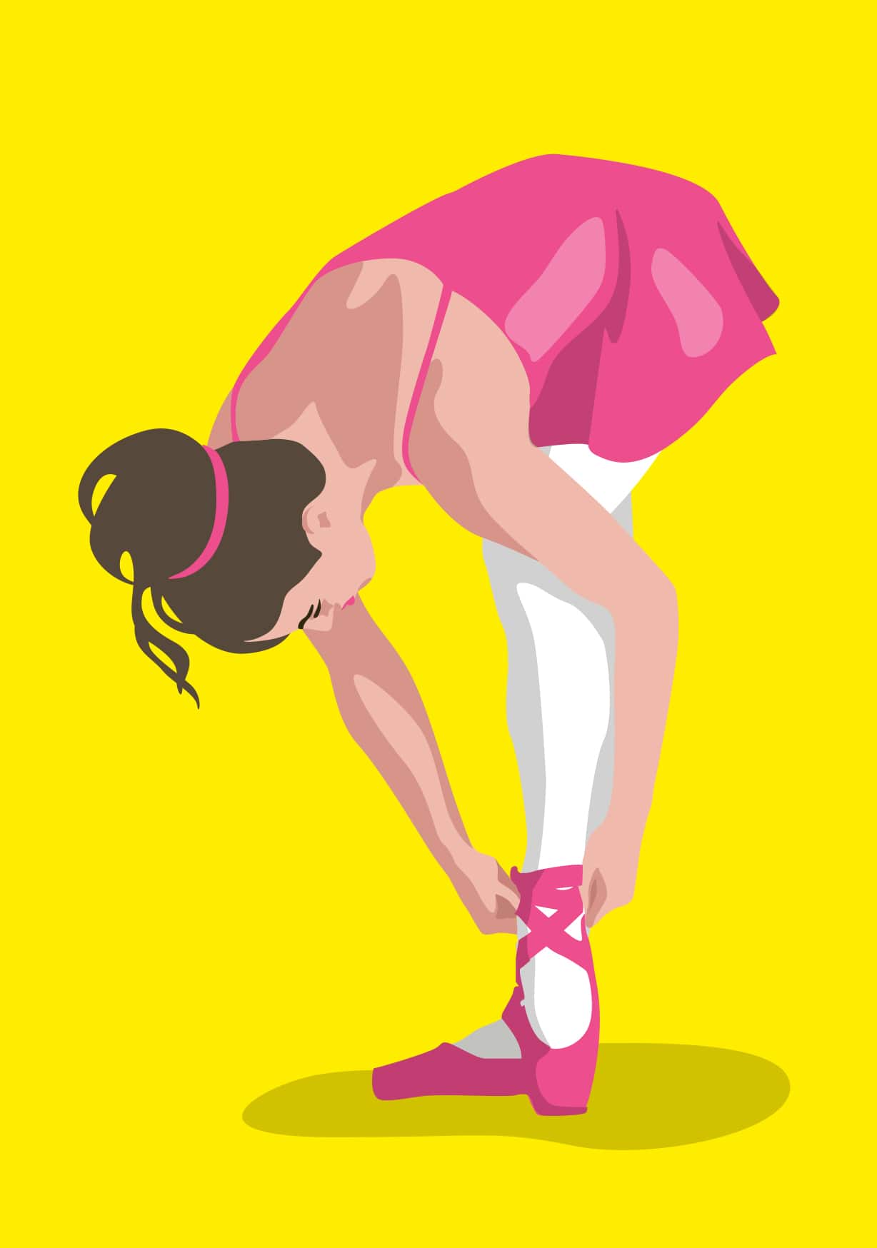 Postkarte - luminous - Ballettänzerin Postkarte - luminous - Ballettänzerin