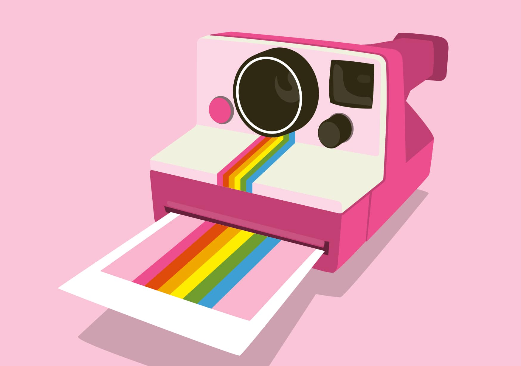 Postkarte - Design Classics - Instant Camera