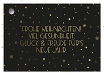 Geschenkanhänger - Weihnachtswünsche, black Geschenkanhänger - Weihnachtswünsche, black