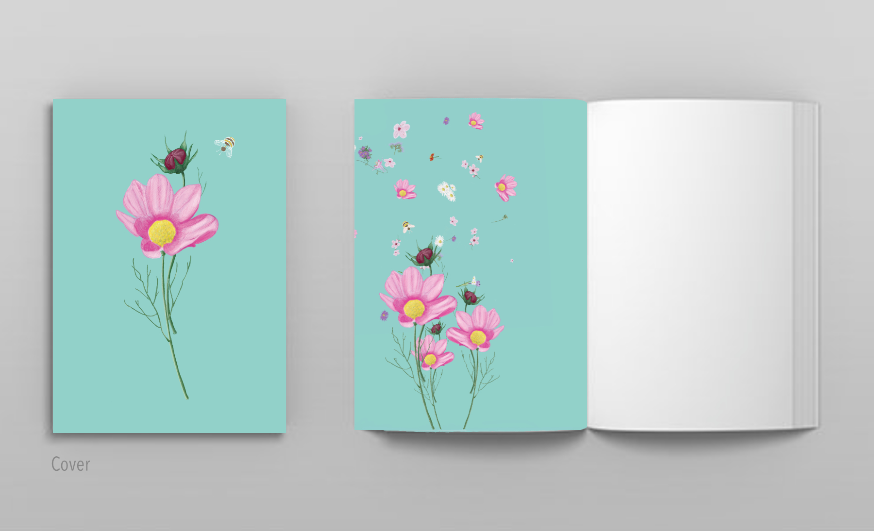 Notizheft A6 - m-illu - Cosmos blau Notizheft A6 - m-illu - Cosmos blau