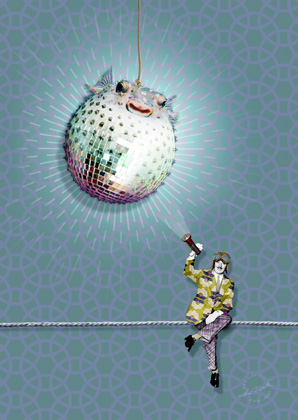 Postkarte - La Tack - fugudisco Postkarte - La Tack - fugudisco