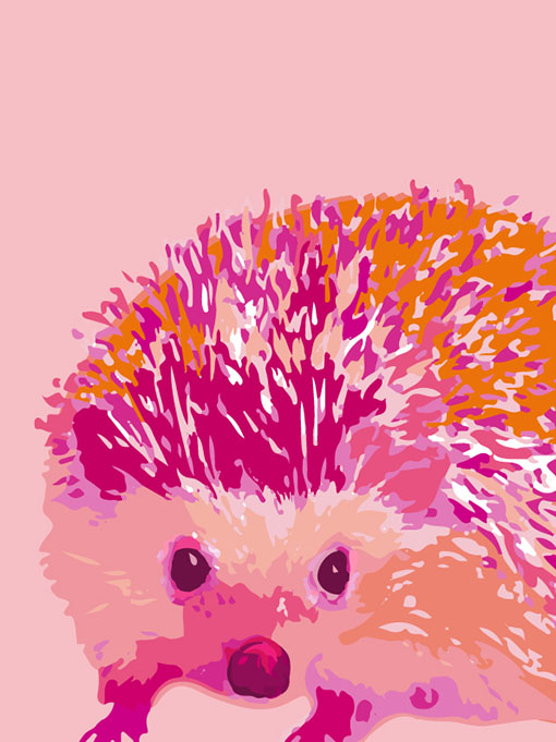 Postkarte - Toni Starck - Igel