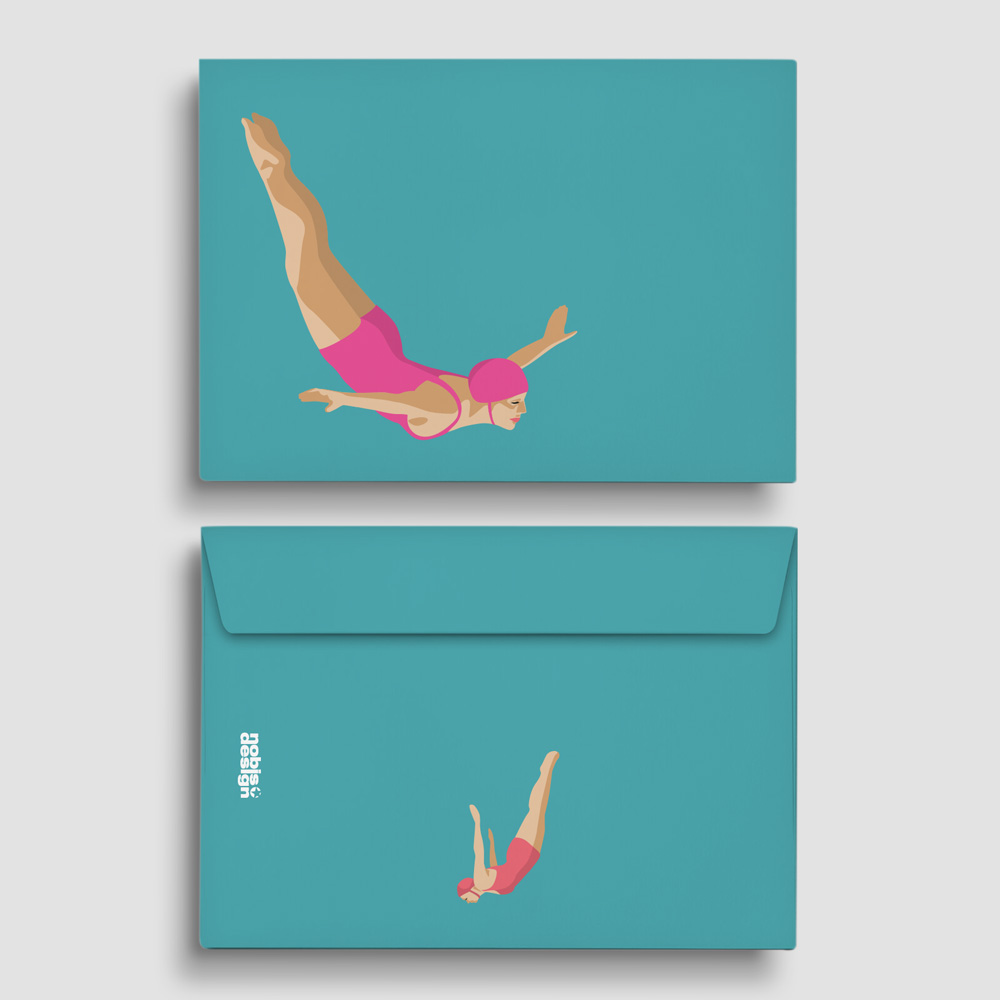 Umschlag - neonstyle - Swimmer