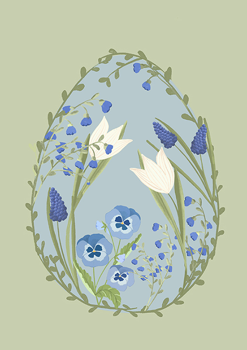 Postkarte - Toni Starck - FlowerEgg Postkarte - Toni Starck - FlowerEgg