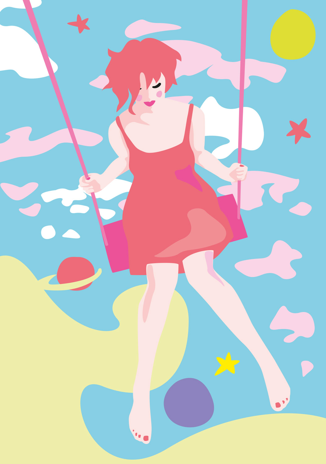 Postkarte - Limoncella - Red Hair Girl Postkarte - Limoncella - Red Hair Girl