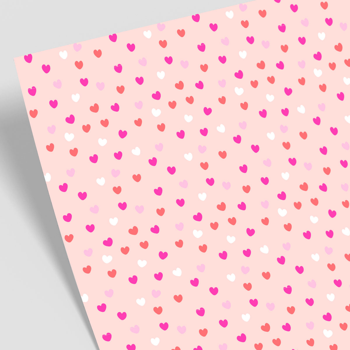 Geschenkpapier - neonstyle - Viele Herzchen Geschenkpapier - neonstyle - Viele Herzchen