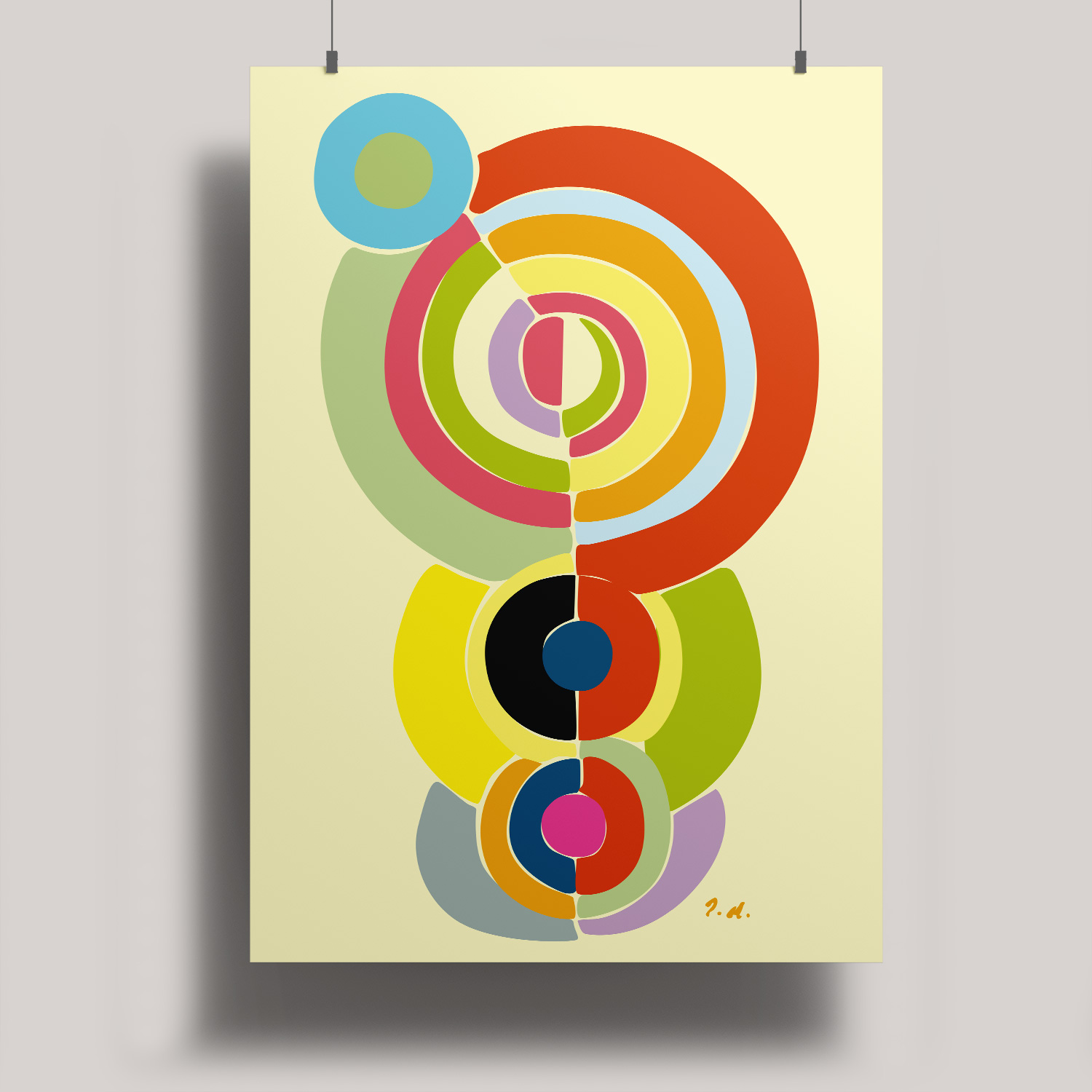 Artprint A3 - Delaunay