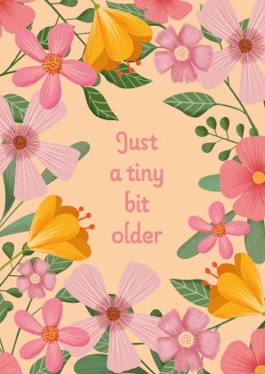 Postkarte - Toni Starck - Just a tiny bit older Postkarte - Toni Starck - Just a tiny bit older