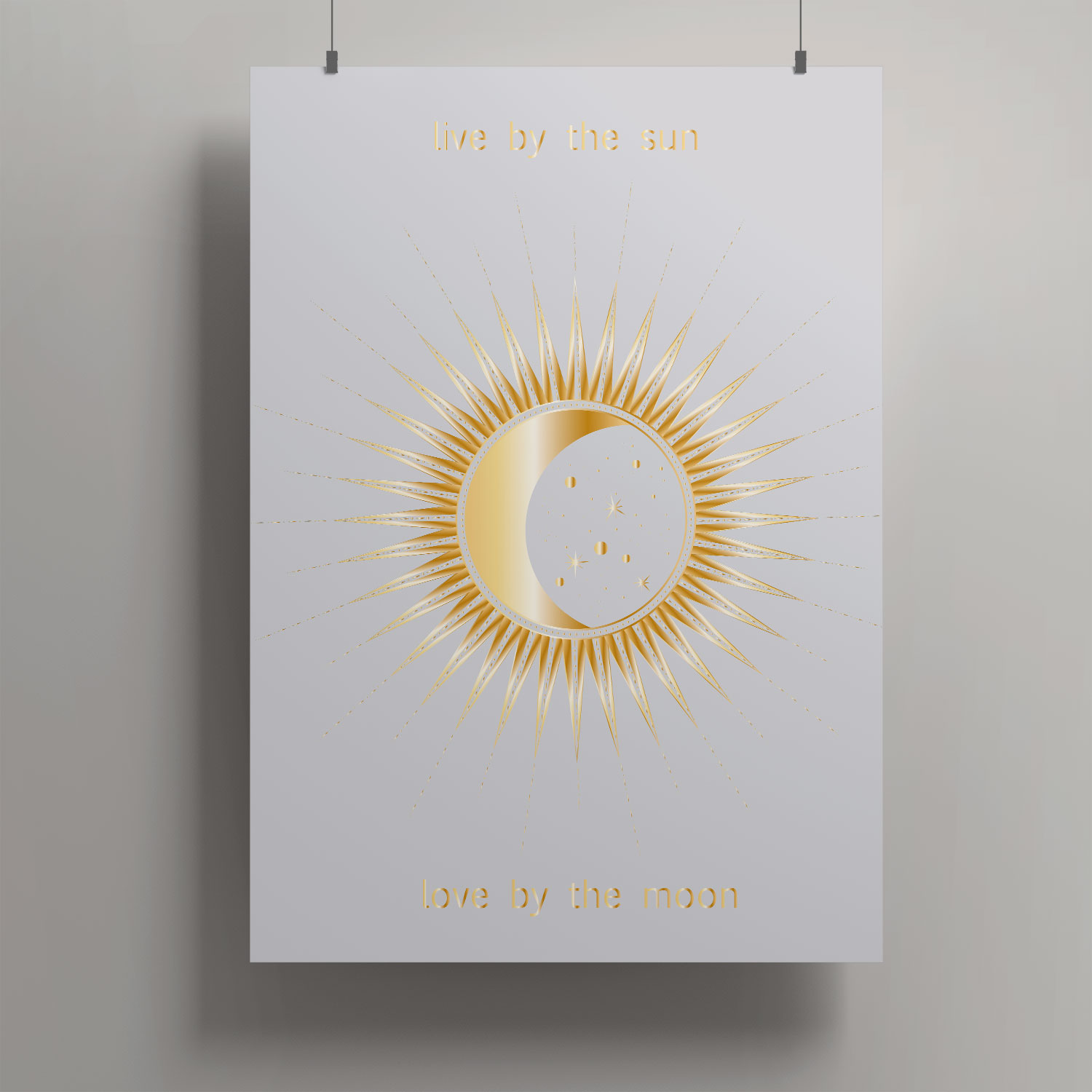 ArtPrint A4 - Tony Starck - Live by the sun