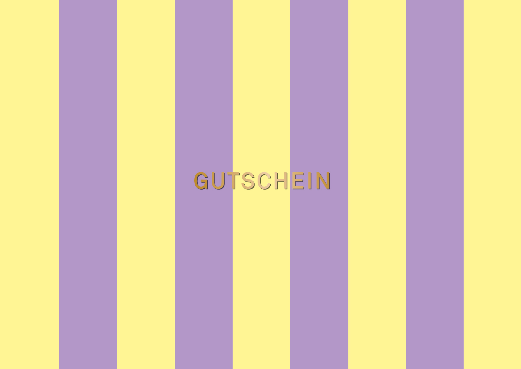 Postkarte - Designfräulein - OroLumi - Gutschein