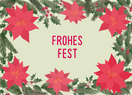 Postkarte - Toni Starck - Winterflower Frame Postkarte - Toni Starck - Winterflower Frame