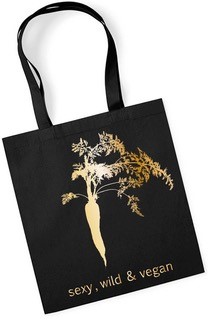 Bio-Baumwolltasche - sexy, wild & vegan