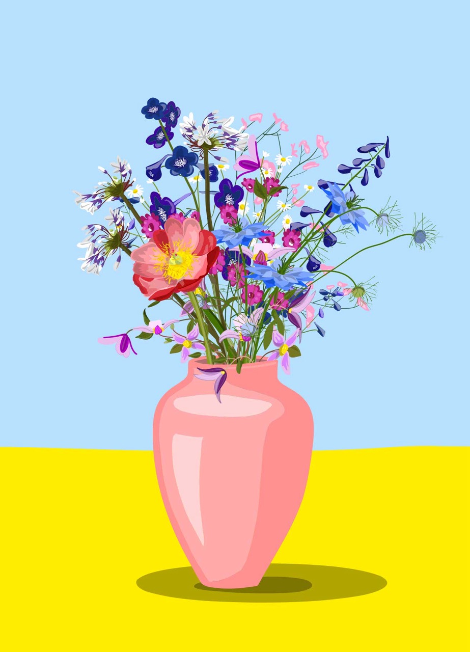 Postkarte - Limo & Mo - ganze vase Postkarte - Limo & Mo - ganze vase