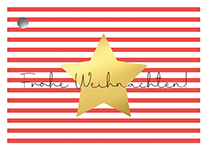 Geschenkanhänger - Goldstern Geschenkanhänger - Goldstern