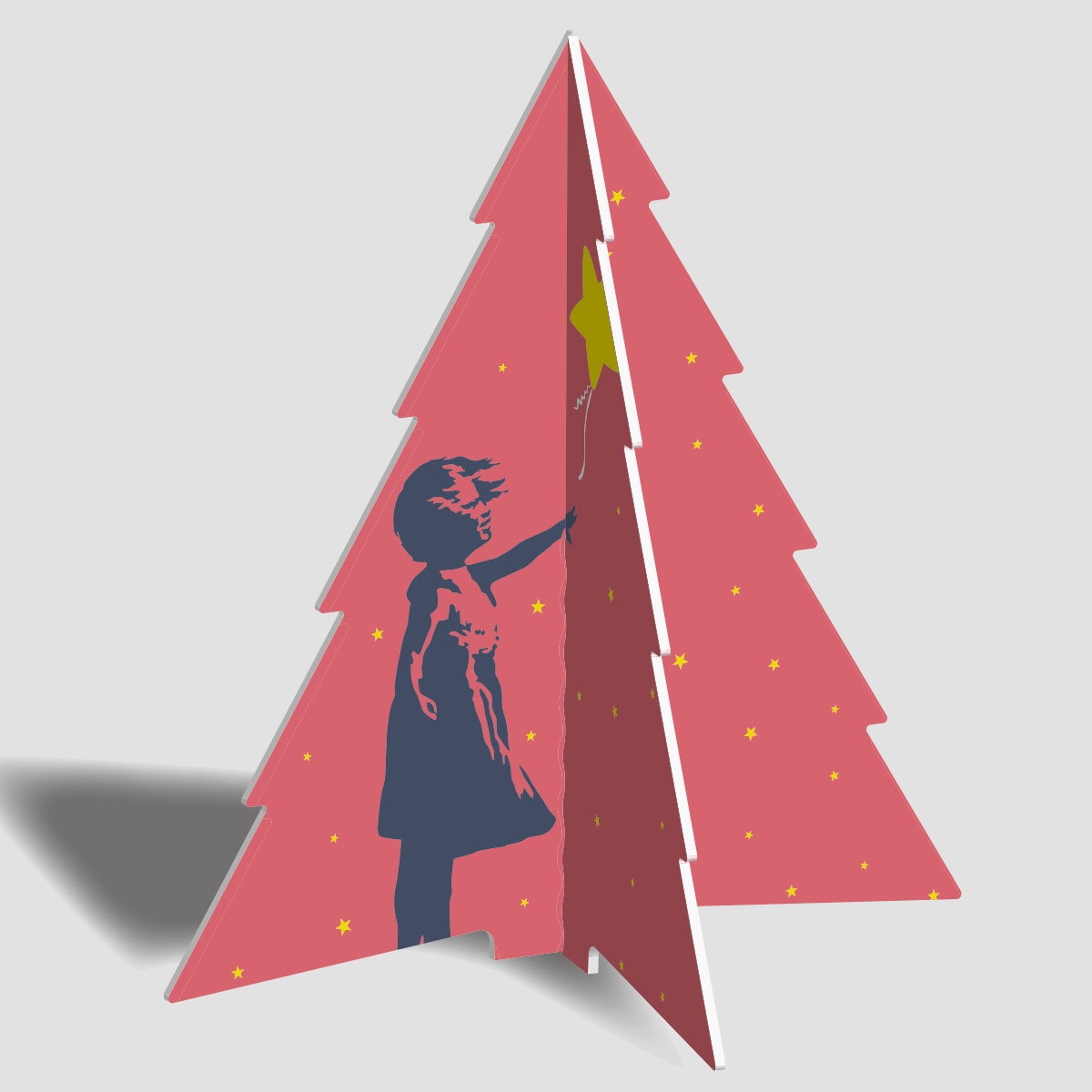 POP UP KIT Star Girl X-Mas Tree