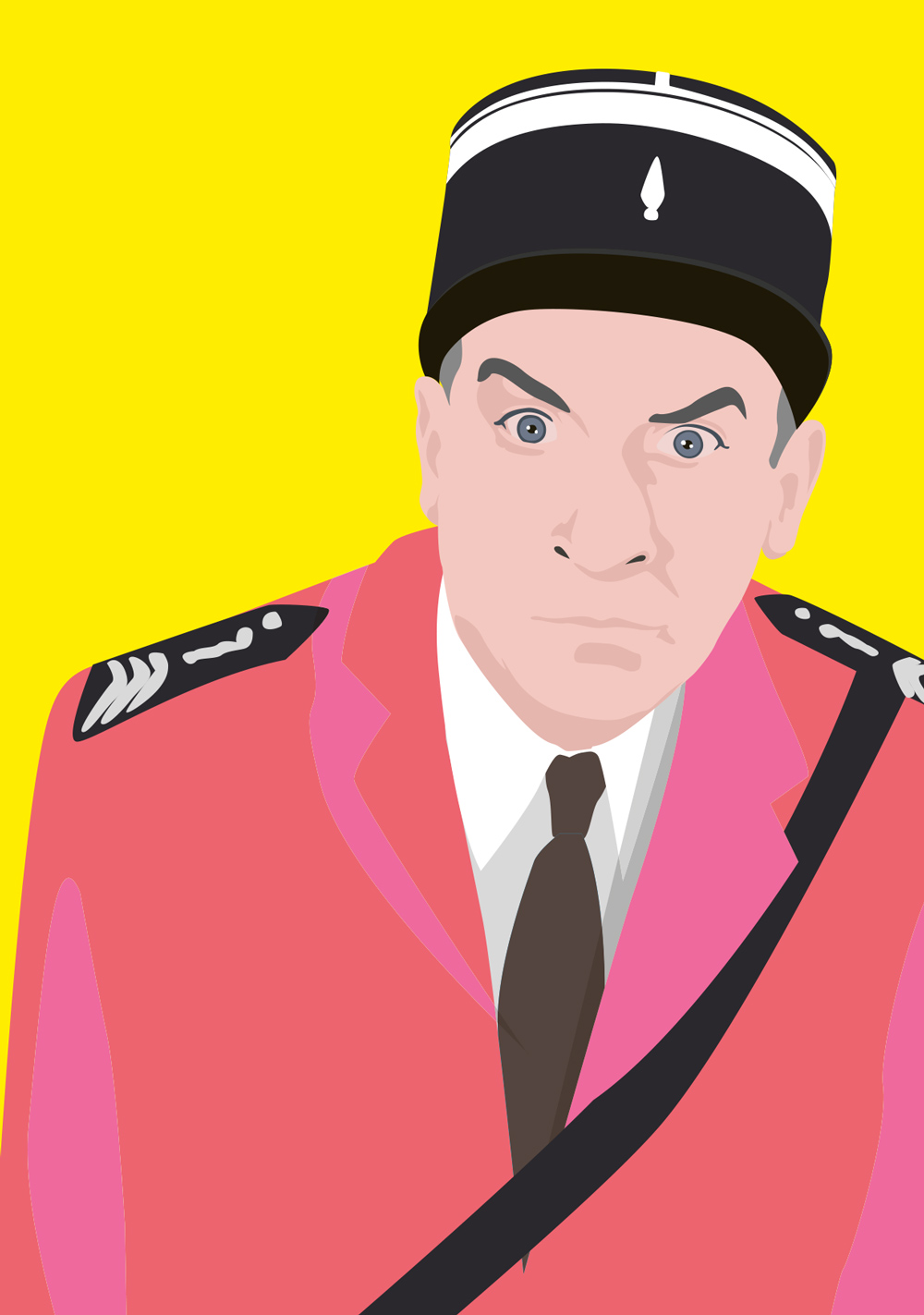 Postkarte - pop art new generation - french actor Postkarte - pop art new generation - french actor