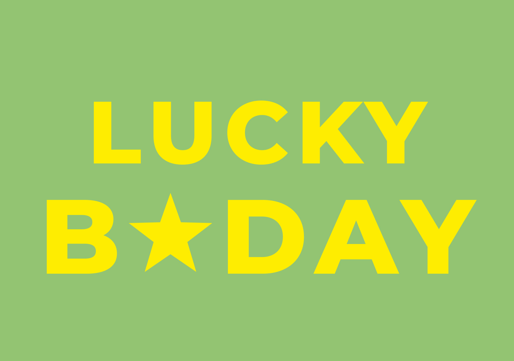 Postkarte - neonstyle - Happy B-Day