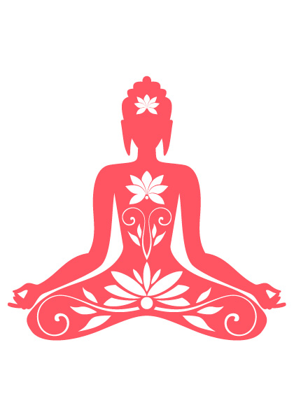 ArtPrint A5 - luminous - Buddha