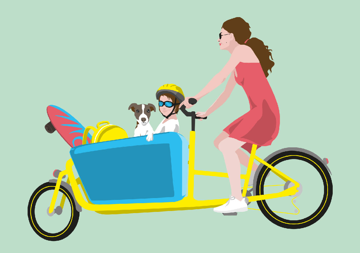 *PK - luminous - Family cargo bike