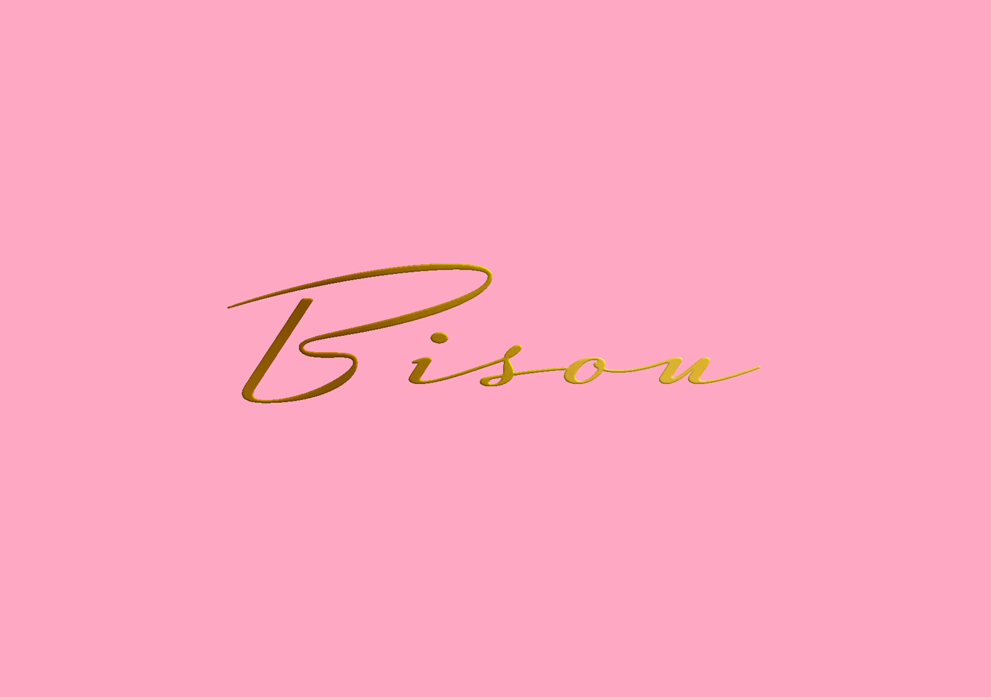 Postkarte - pure - Bisou