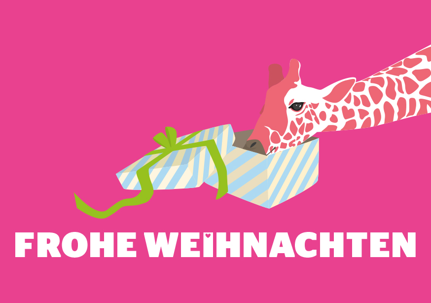 Postkarte - luminous - Frohe Weihnachten