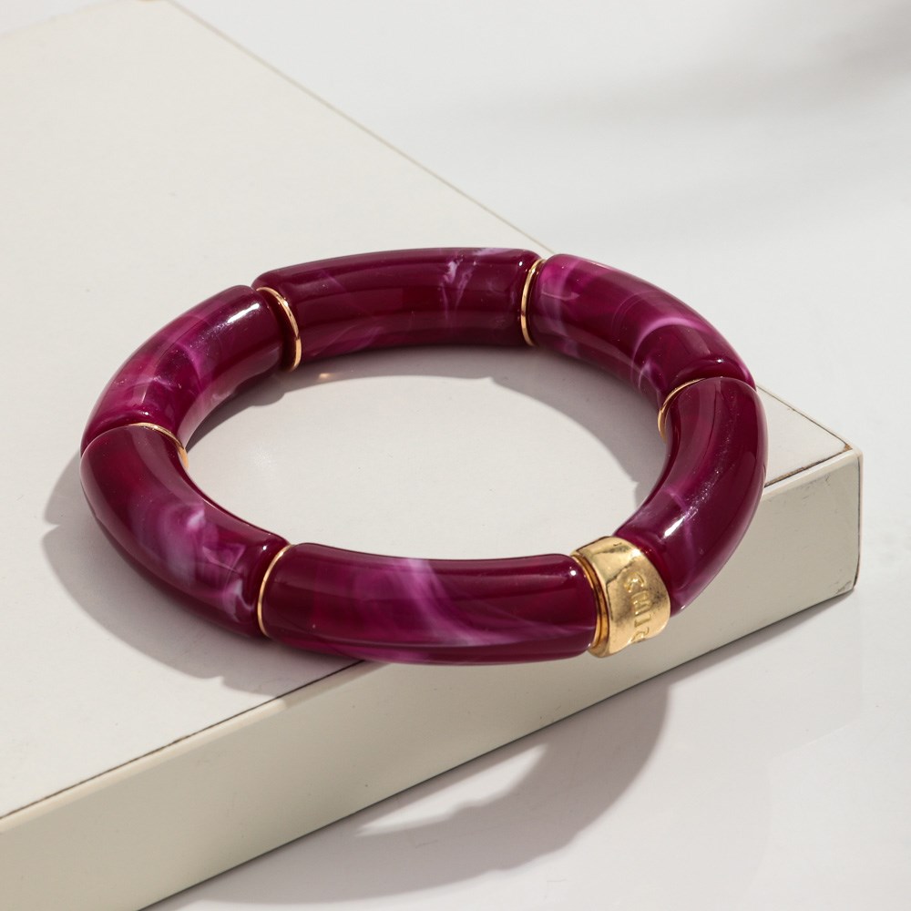 Happy Beads Armband red wine Happy Beads Armband red wine