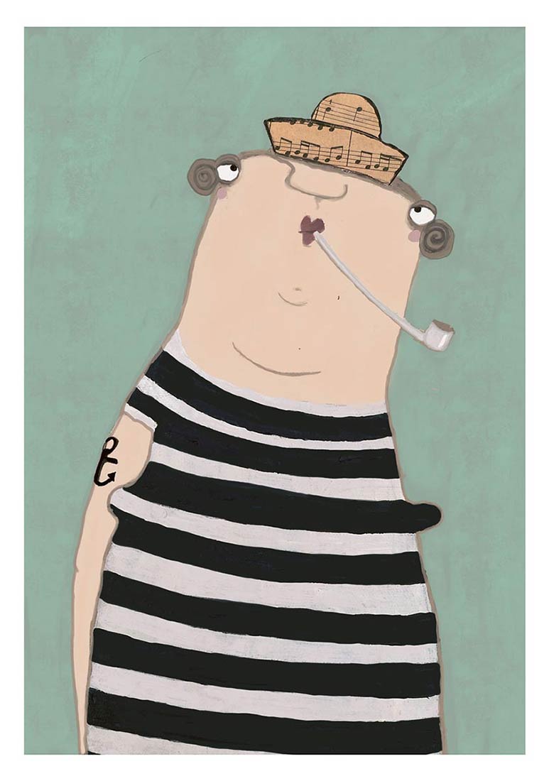 Postkarte - kittiekatstudio - sue