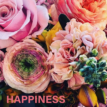 Postkarte - Libelle - Happiness